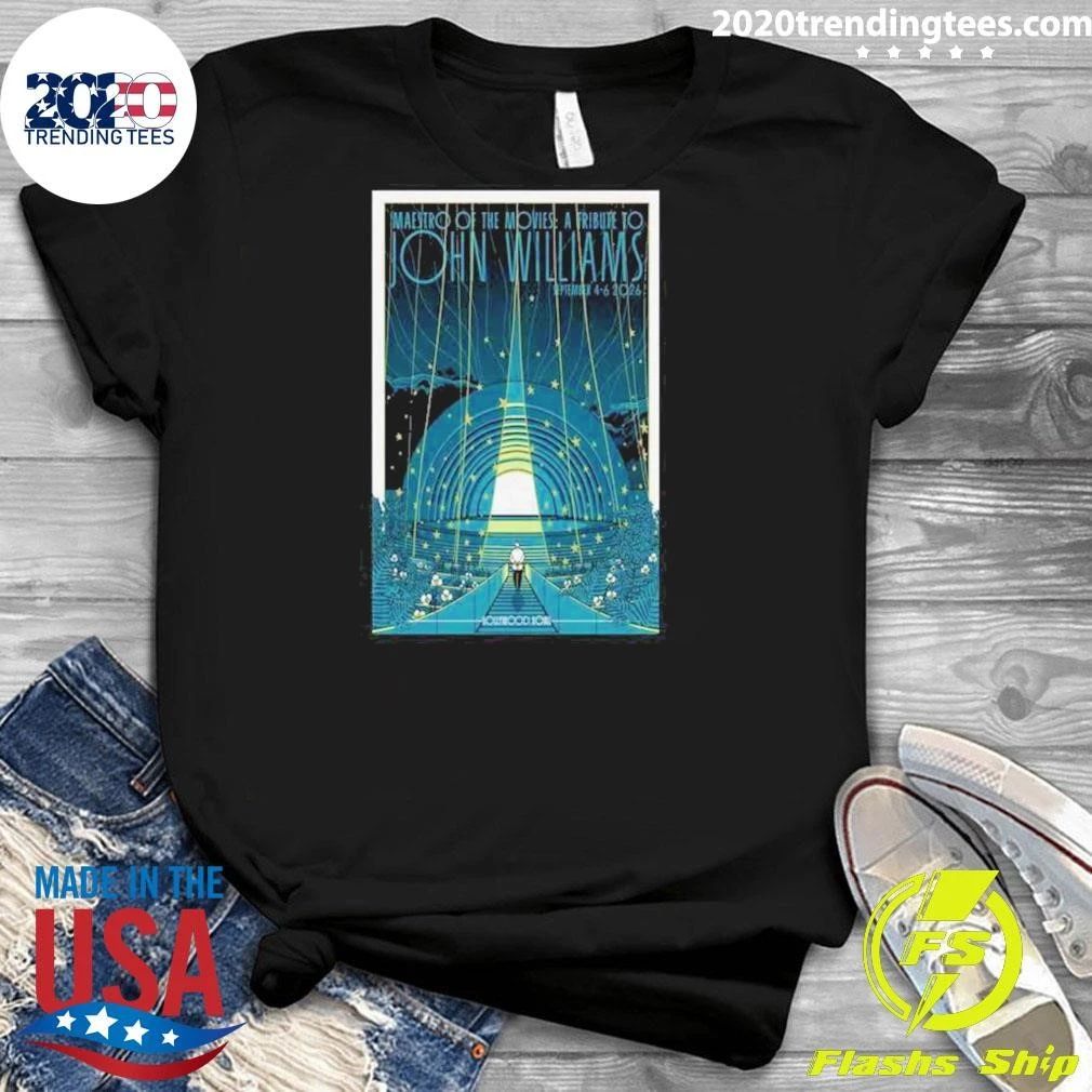 Maestro Of The Movies A Tribute To John Williams Los Angeles Tour On September 4-6 2026 Shirt