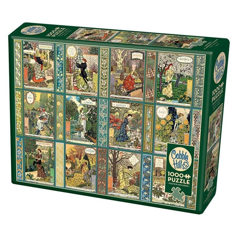 Jardiniere: A Gardener’s Calendar 1000pc Puzzle