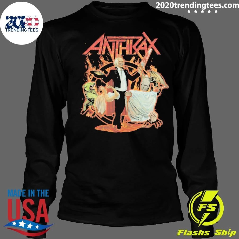 Anthrax North America 2026 Tour Cursum Perficio Fiery Shirt