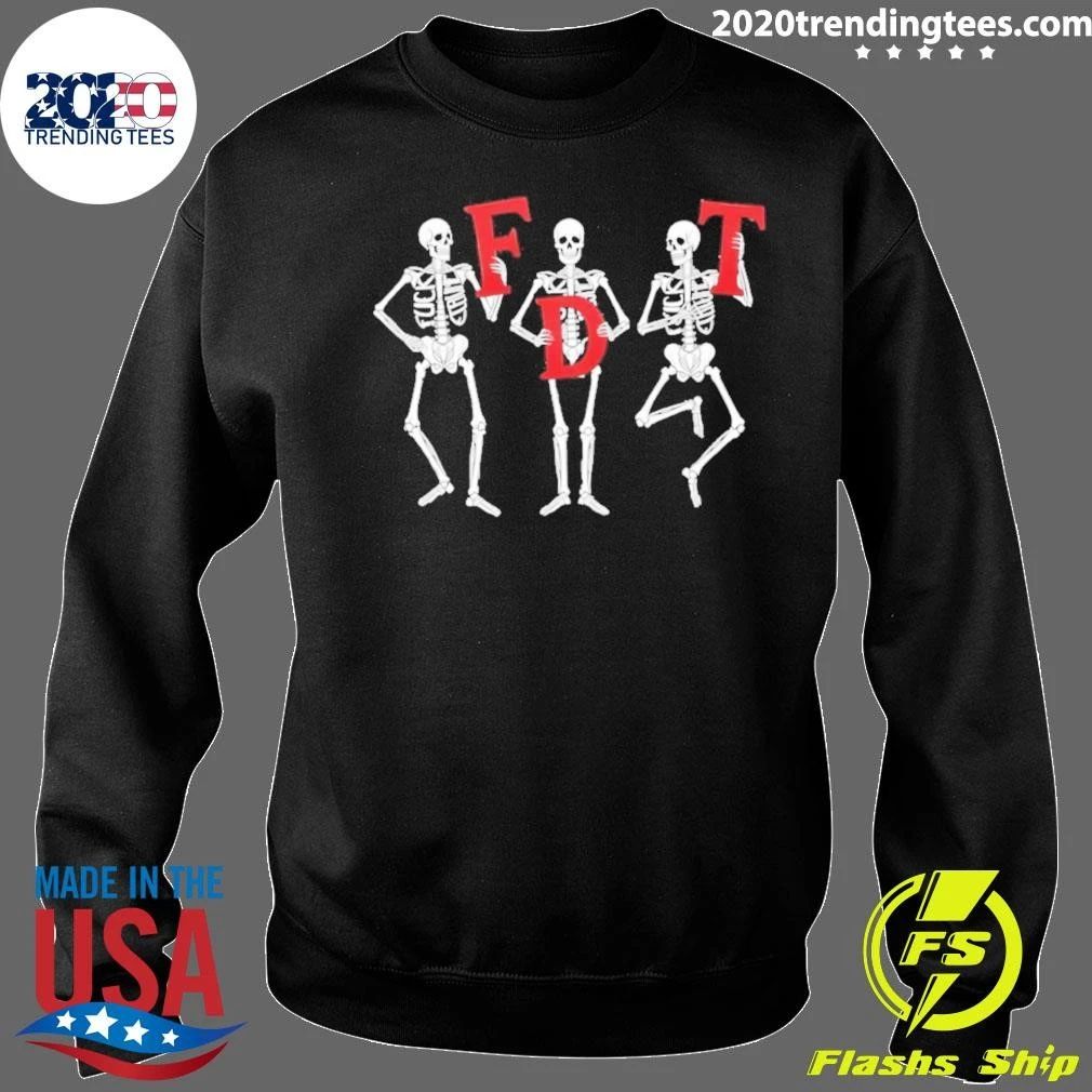 Dancing Skeleton Fdt Halloween Shirt