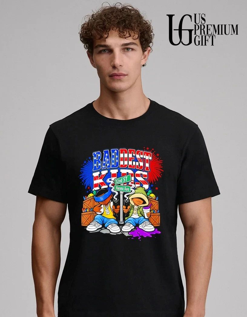 Adam22 Baddest Kids 32nd St Naomi Ave shirt
