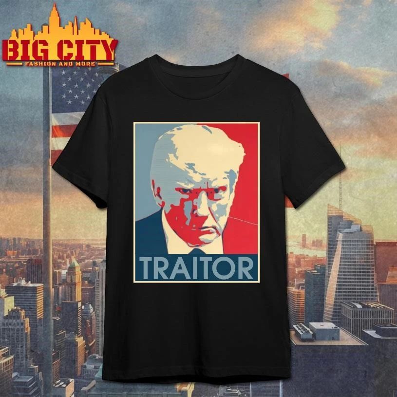 Donald Trump Mugshot Traitor Shirt