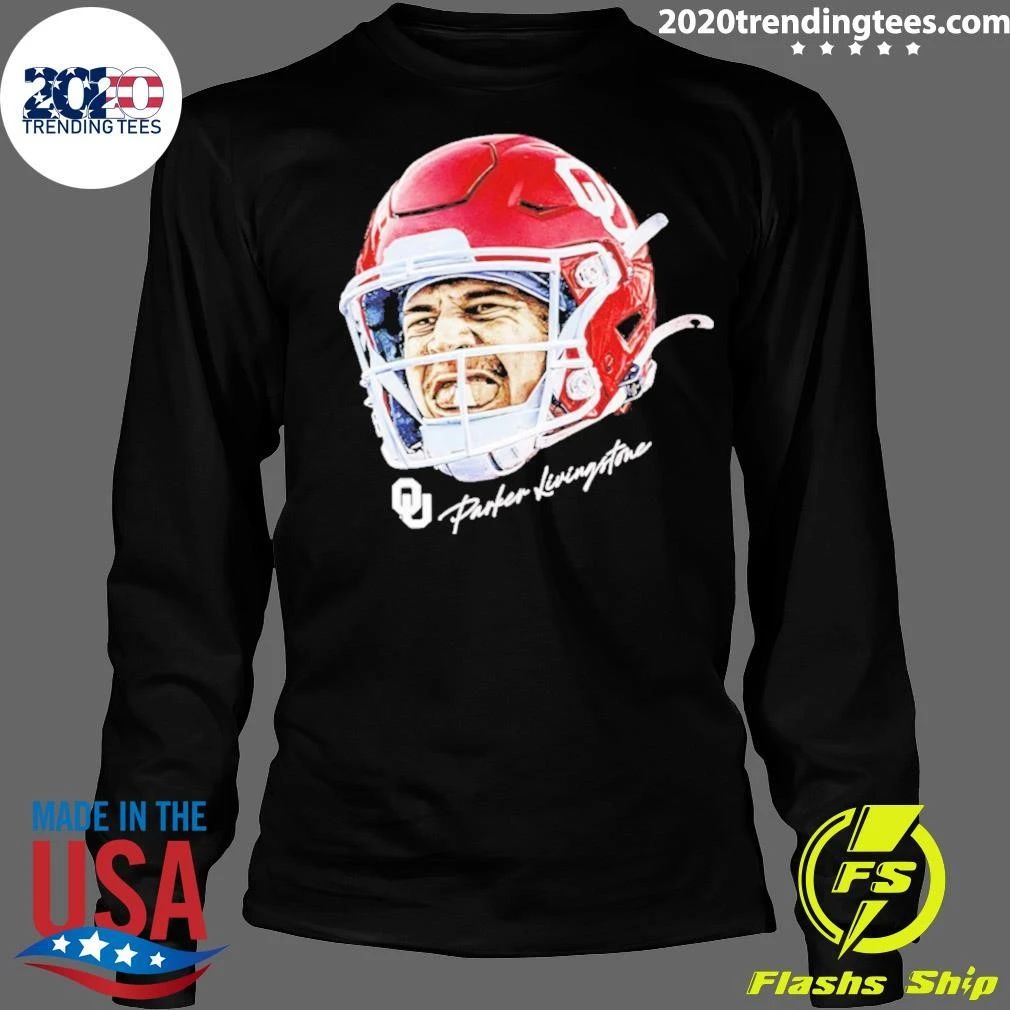 Parker Livingstone Oklahoma Sooners Football Swag Head Shirt