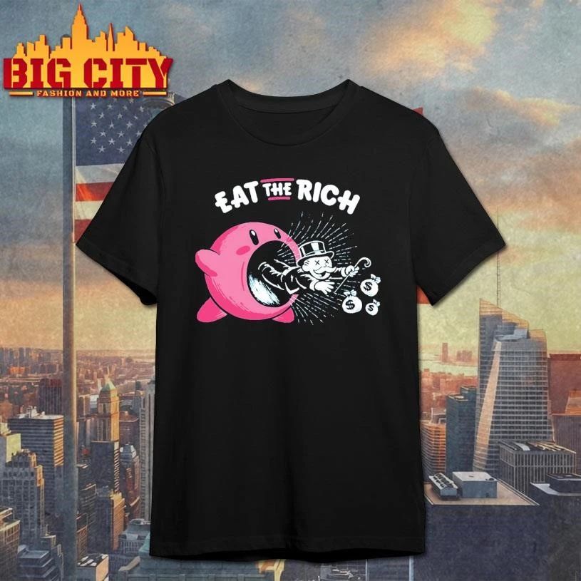 Eat The Rich Funny Art Shirt