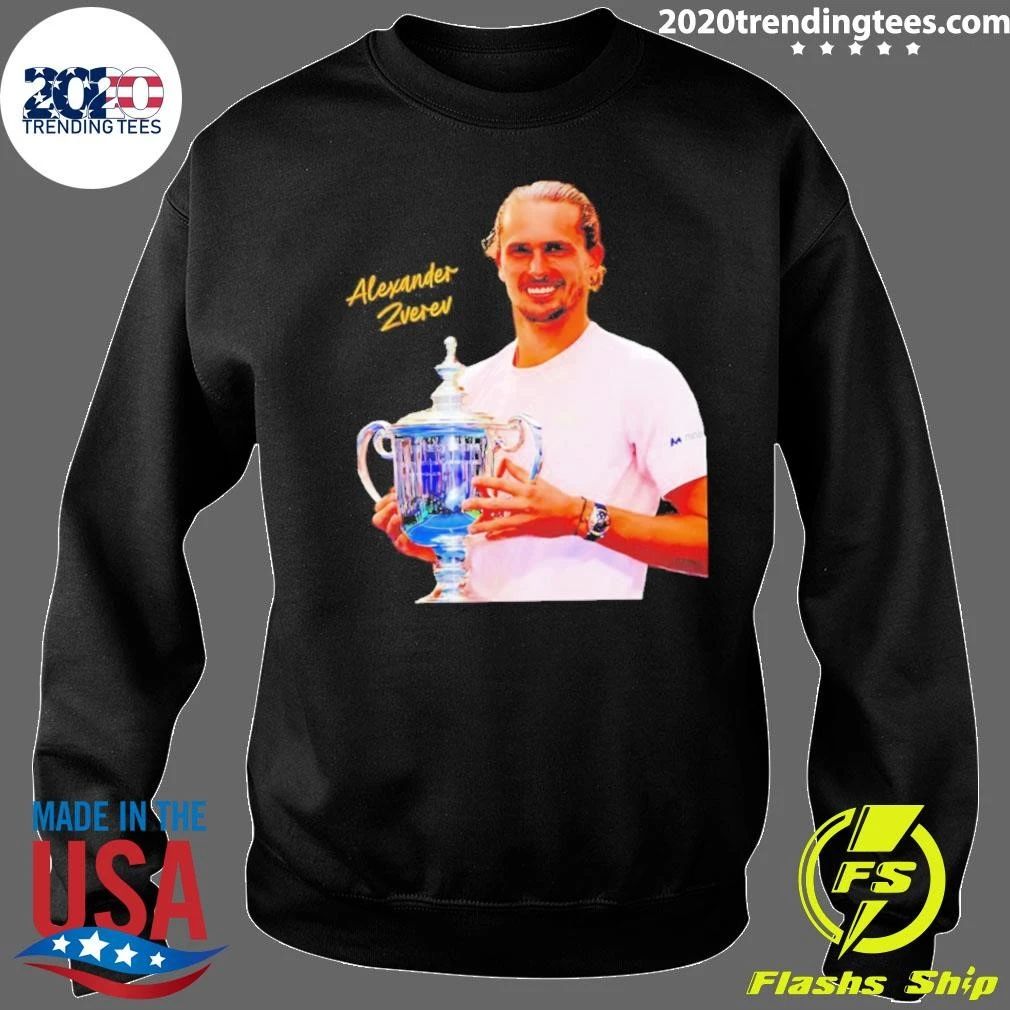 Alexander Zverev Us Open Champion 2026 Trophy Shirt