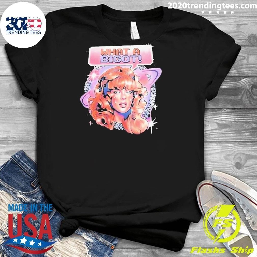 Polyester Peachy What A Bigot Shirt
