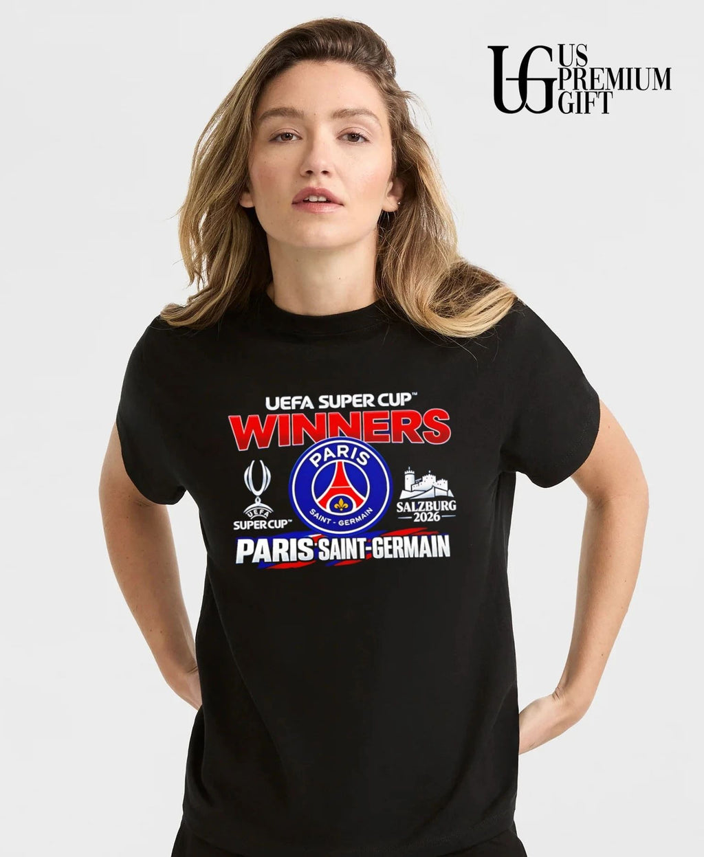 UEFA Super Cup Winners Paris Saint-Germain Salzburg 2026 shirt