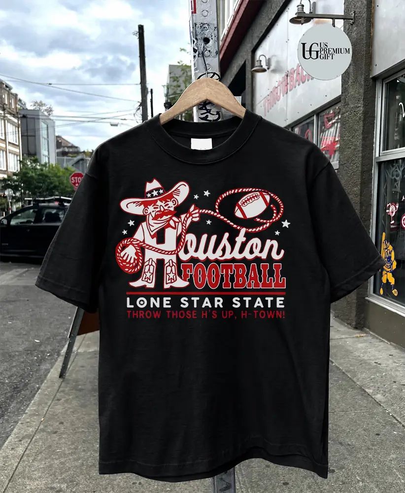 Houston Football Lone Star State shirt