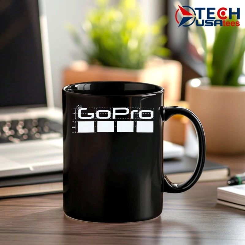 GoPro blueprint graphic shirt
