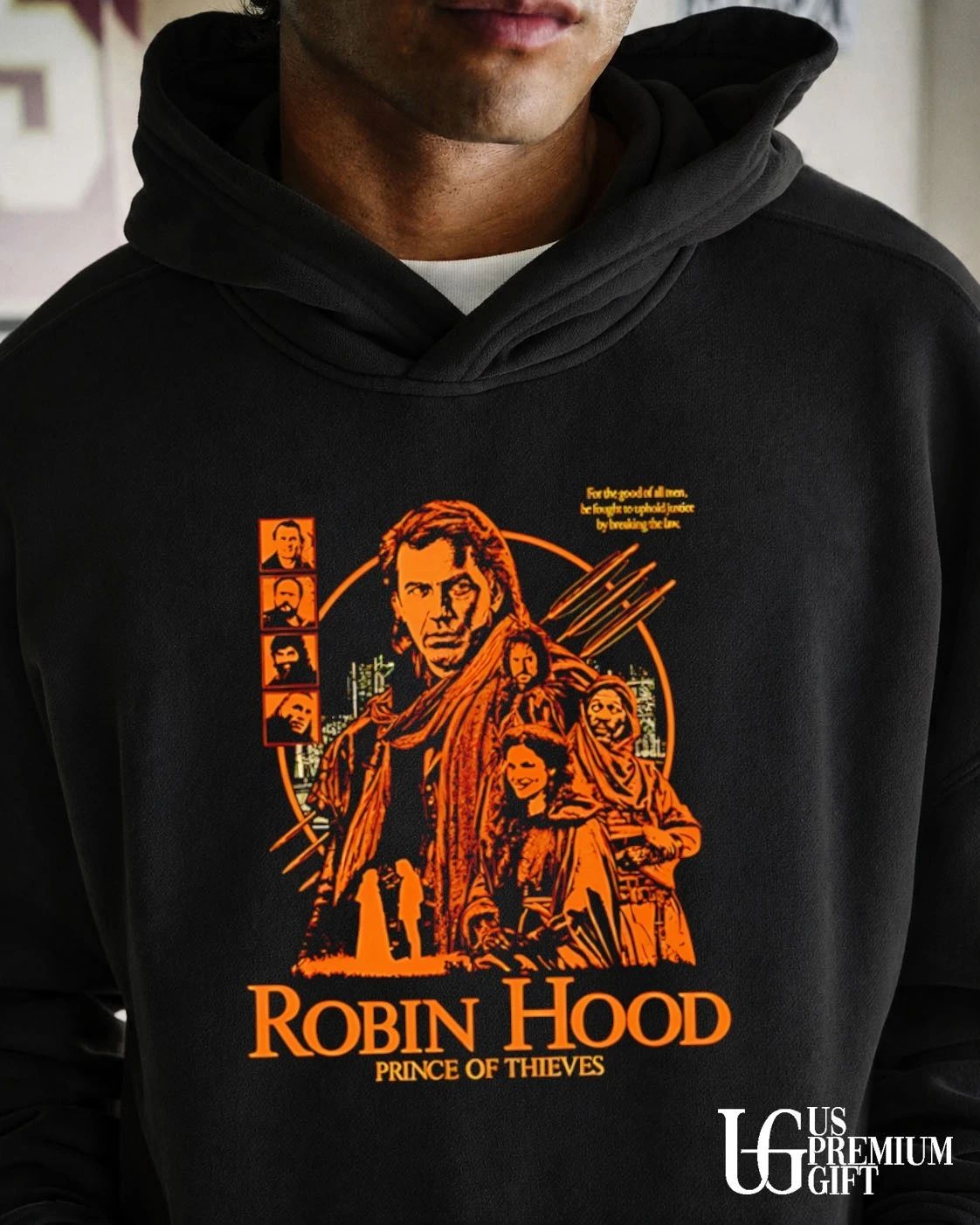 Robin Hood Prince of Thieves graphic shirt