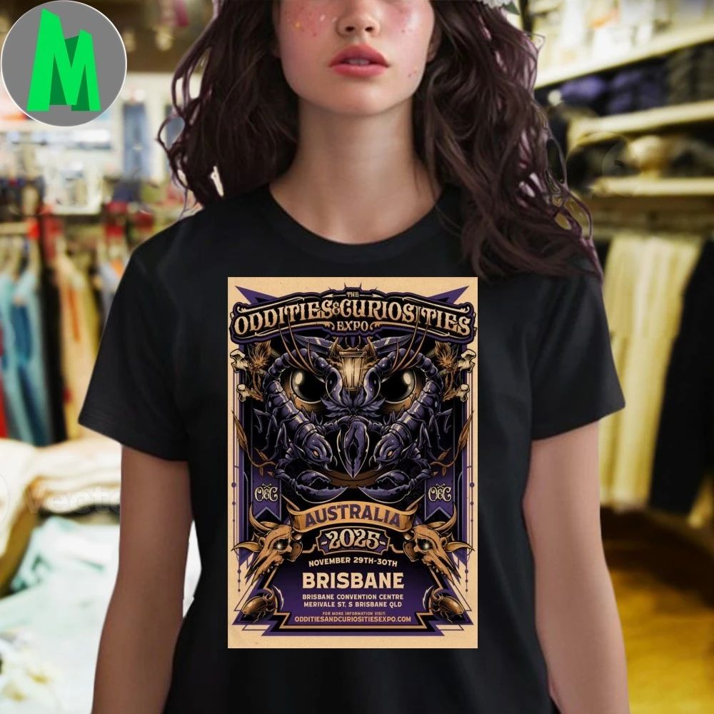 Oddities And Curiosities Expo 11 29-11 30 2025 Brisbane AUS Poster Shirt