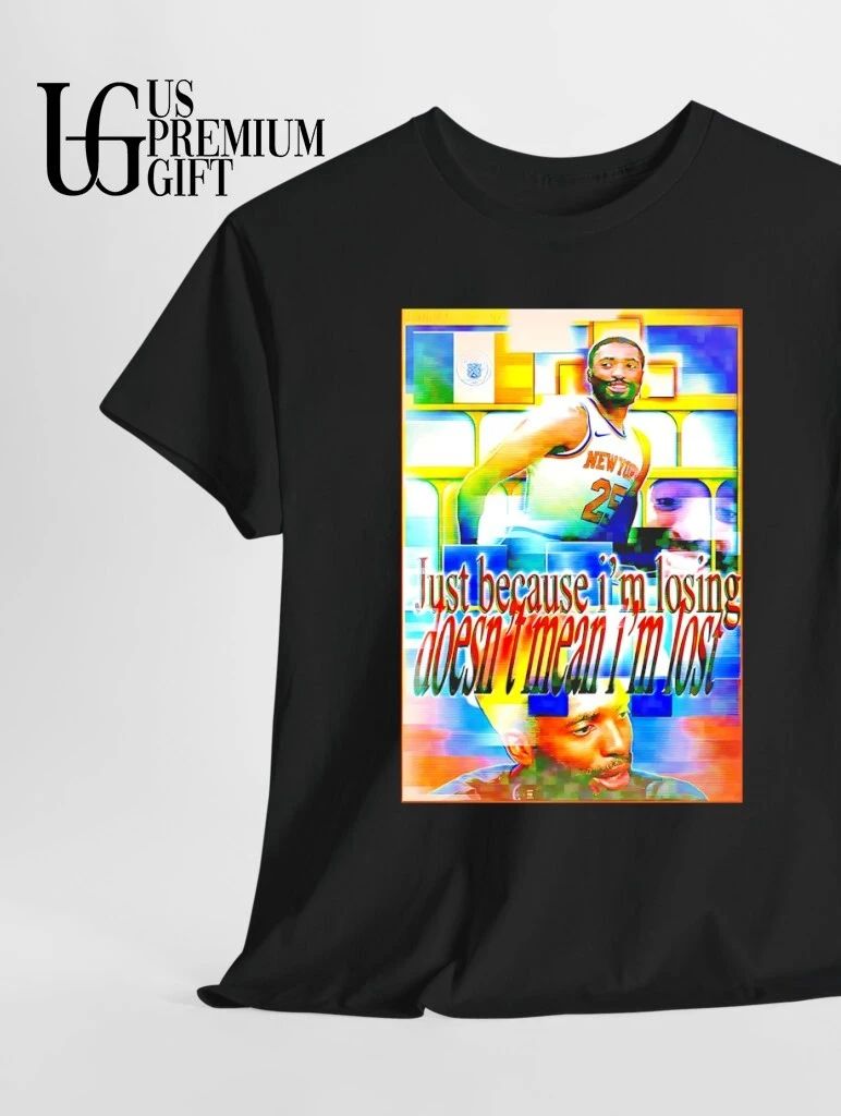 Mikal Bridges just because I’m losing doesn’t mean I’m lost shirt