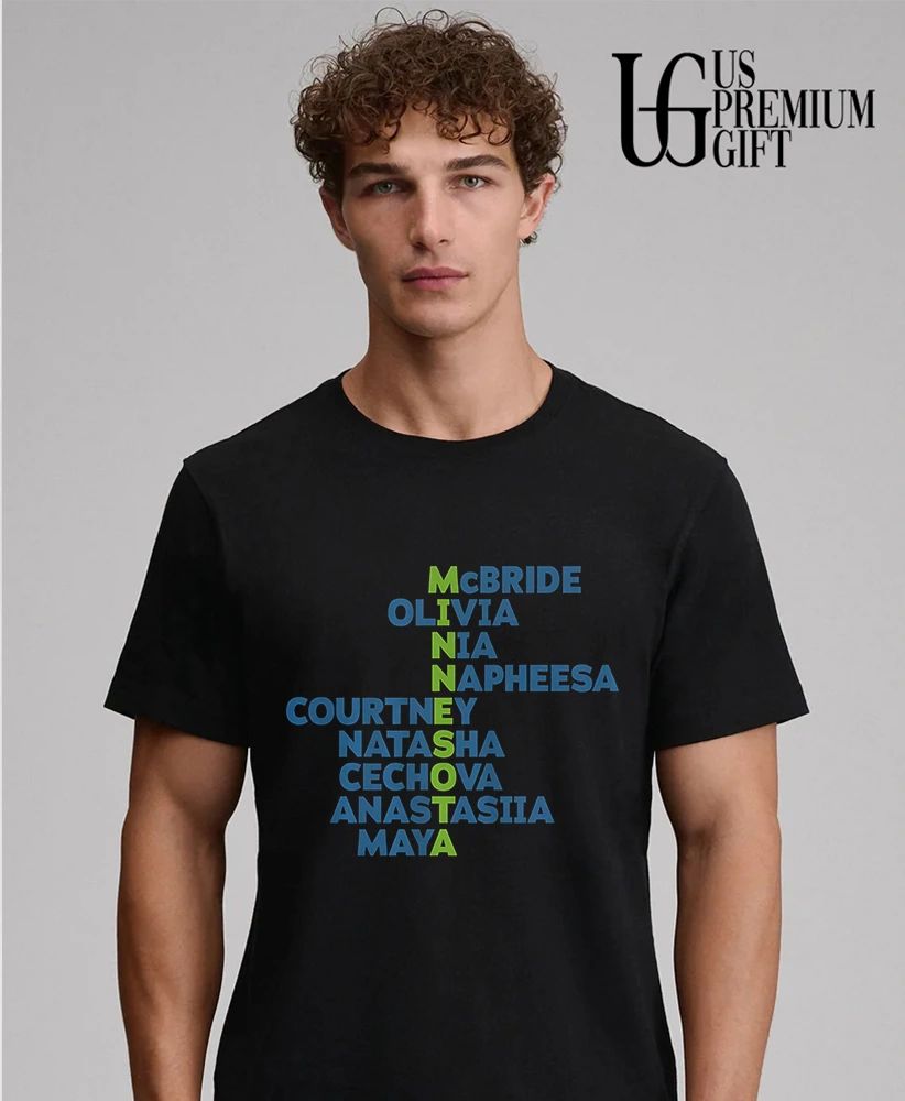 Kayla McBride Napheesa Collier WNBA Minnesota Lynx Players List Name shirt