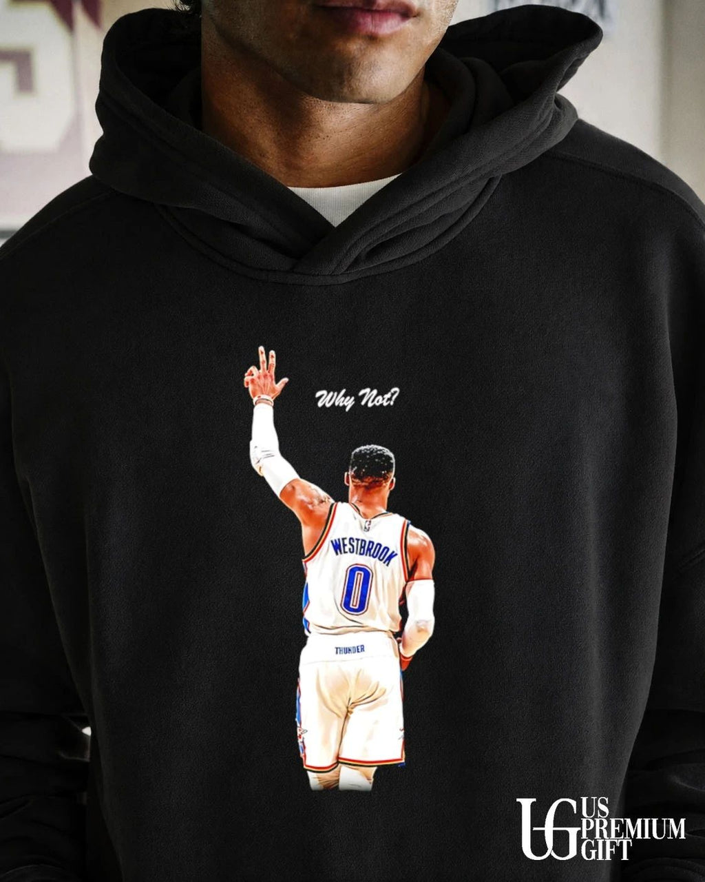 The Brodie Why Not Russell Westbrook Oklahoma City Thunder basketball shirt