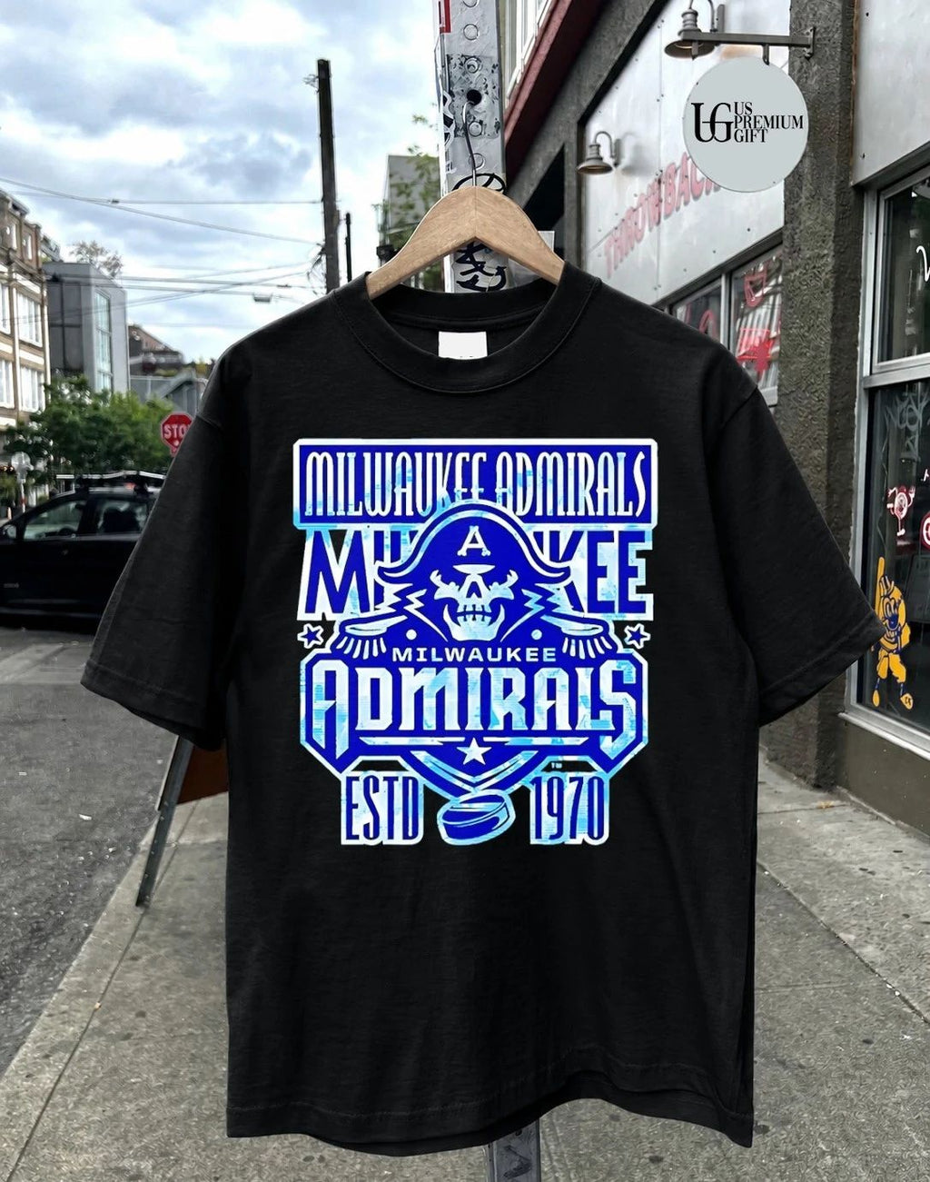 Milwaukee Admirals Estd 1970 logo shirt