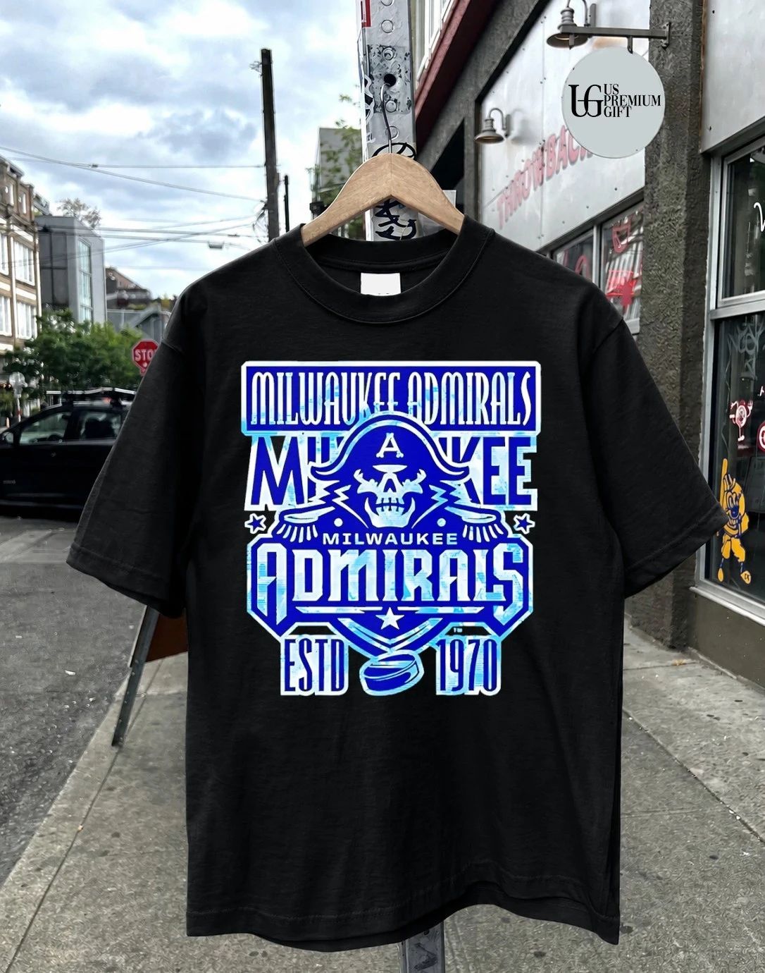 Milwaukee Admirals Estd 1970 logo shirt
