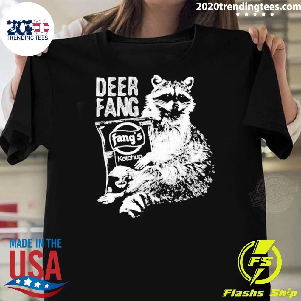 Raccoon Deer Fang Ketchup Vintage Shirt