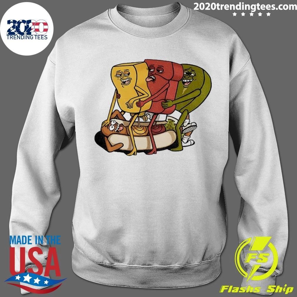 Dogging With Mustard Ketchup And Relish Shirt