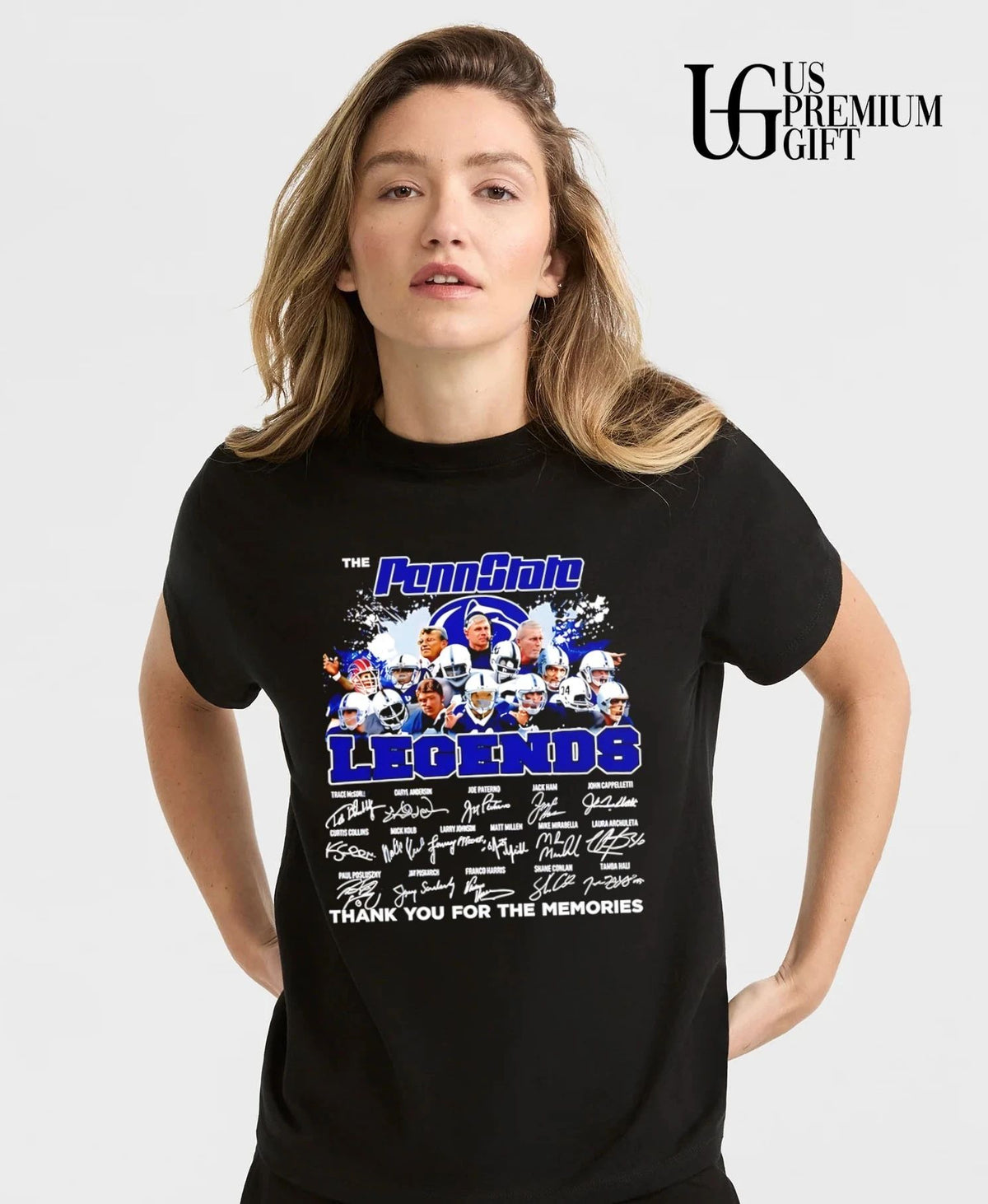 Penn State Nittany Lions Legends thank you for the memories signature shirt