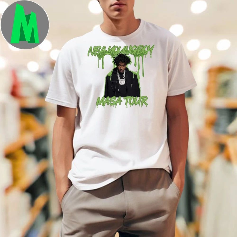 NBA YoungBoy Masa Tour 2025 Shirt