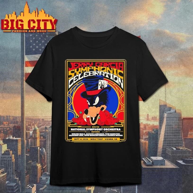 Jerry Garcia Symphonic Celebration With The National Symphony Orchestra In Vienna Virginia 2026 Shirt