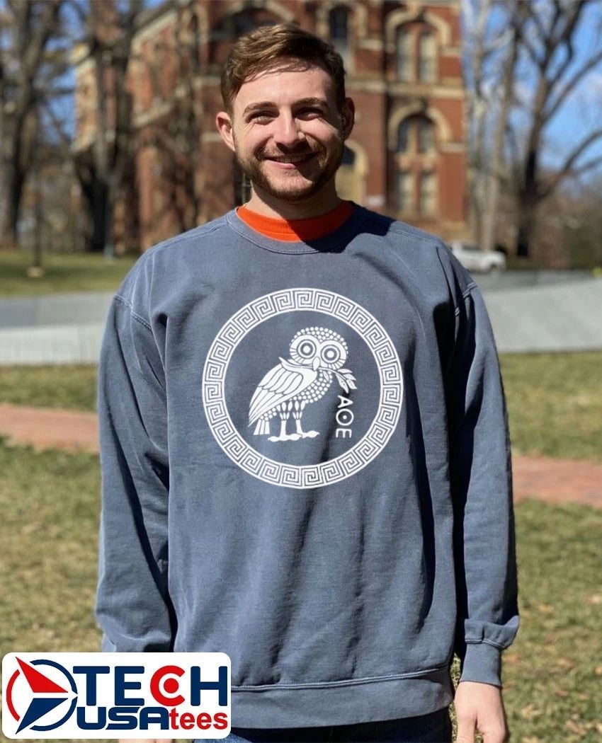 Owl of Athena logo shirt