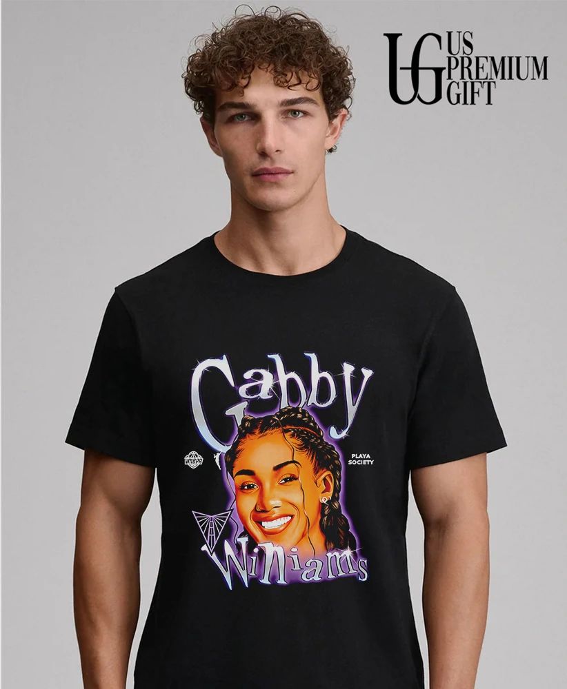Gabby Williams Golden State Valkyries Playa Society 2026 big head shirt