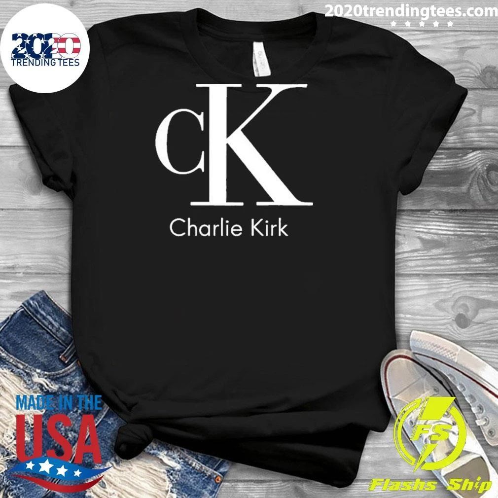 Charlie Kirk Ck Logo Turning Point Usa Shirt