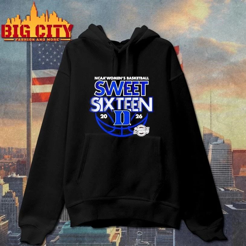 Duke Women’s Basketball 2026 NCAA March Madness Sweet Sixteen Shirt