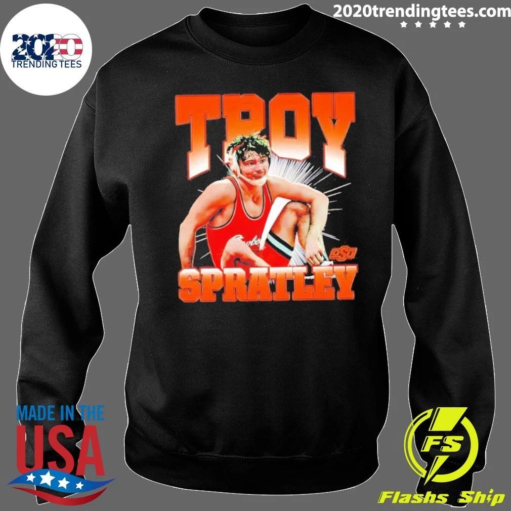 Troy Spratley Oklahoma State Wrestling Player Graphic Shirt