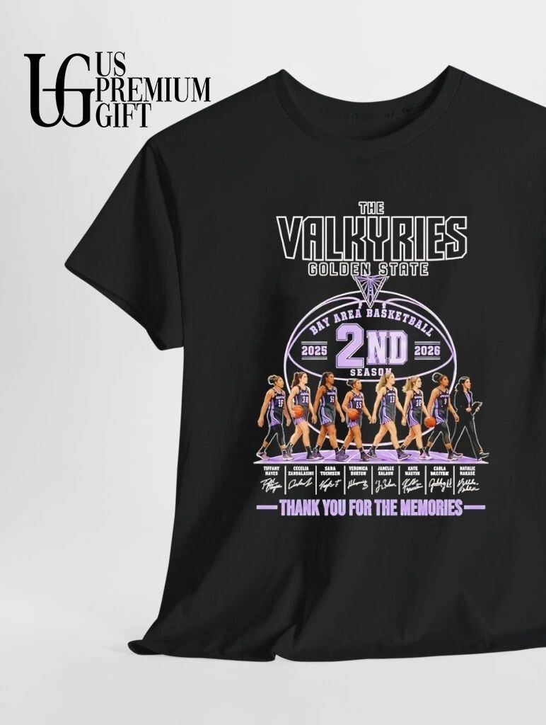 The Golden State Valkyries 2nd Season 2025-2026 WNBA Basketball signature shirt
