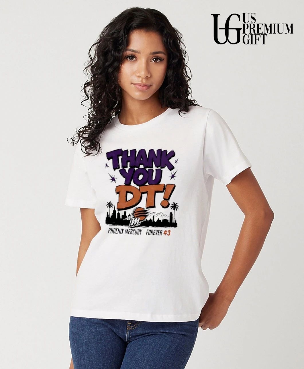 Thank You Diana Taurasi Phoenix Mercury Forever 20 Years Anniversary signature shirt