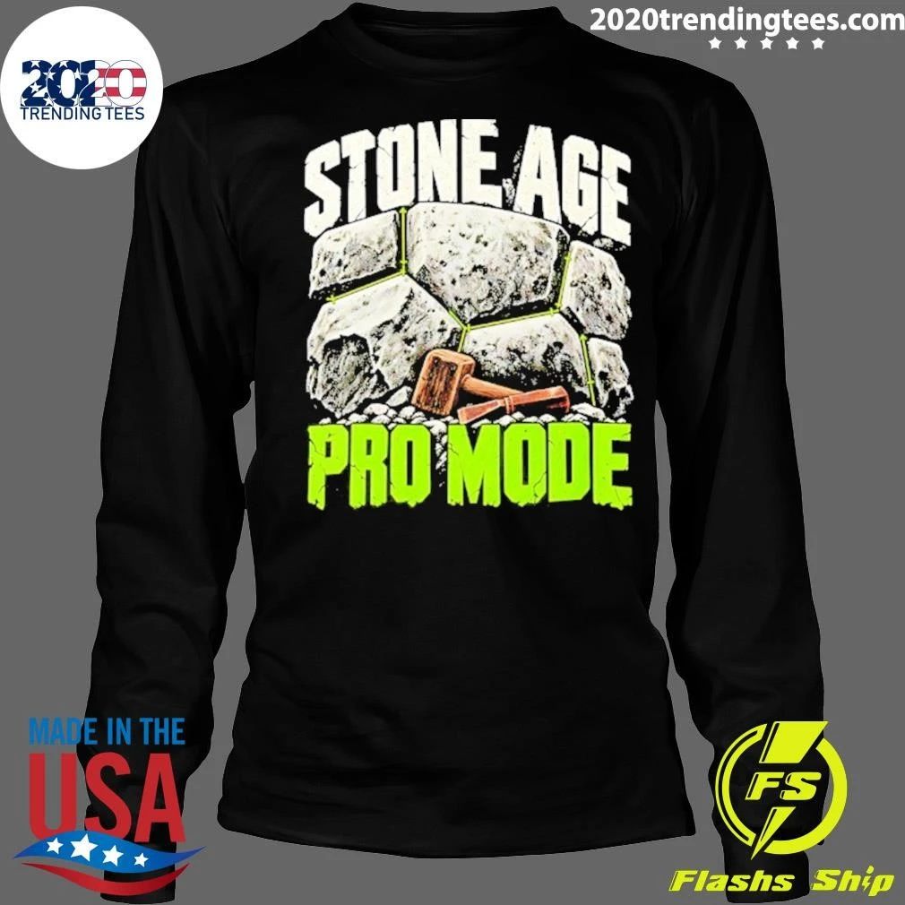 Stone Age Pro Mode Archaeology Stonemason Shirt