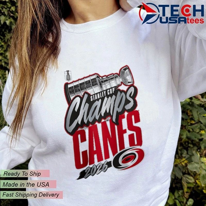 Carolina Hurricanes Hockey 2026 Stanley Cup Champions Trophy shirt