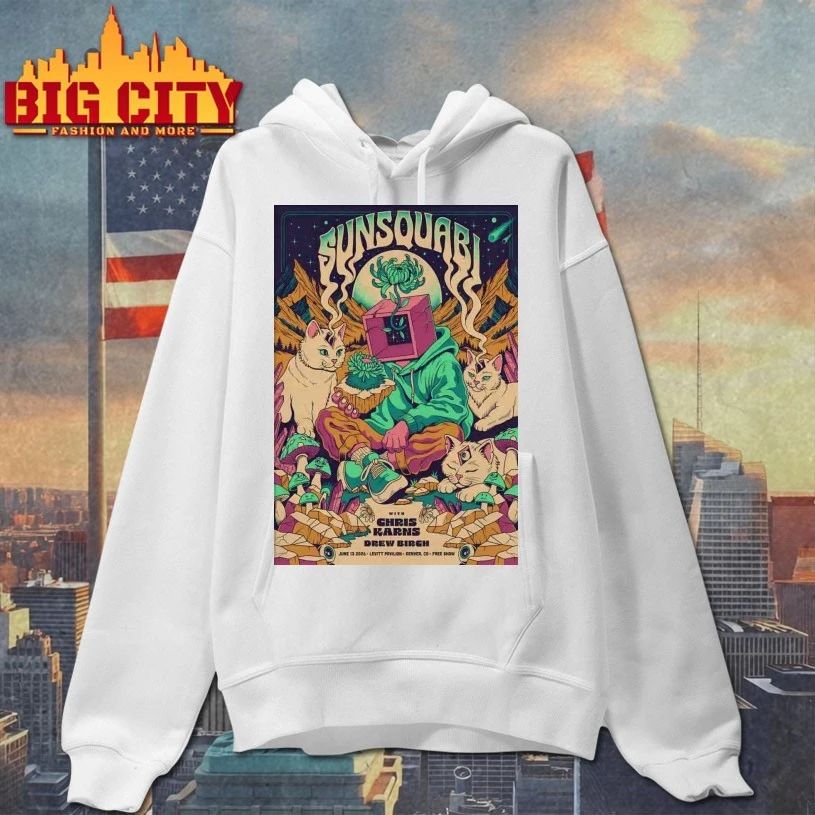 Sunsquabi Denver CO On June 13 2026 Poster T-shirt