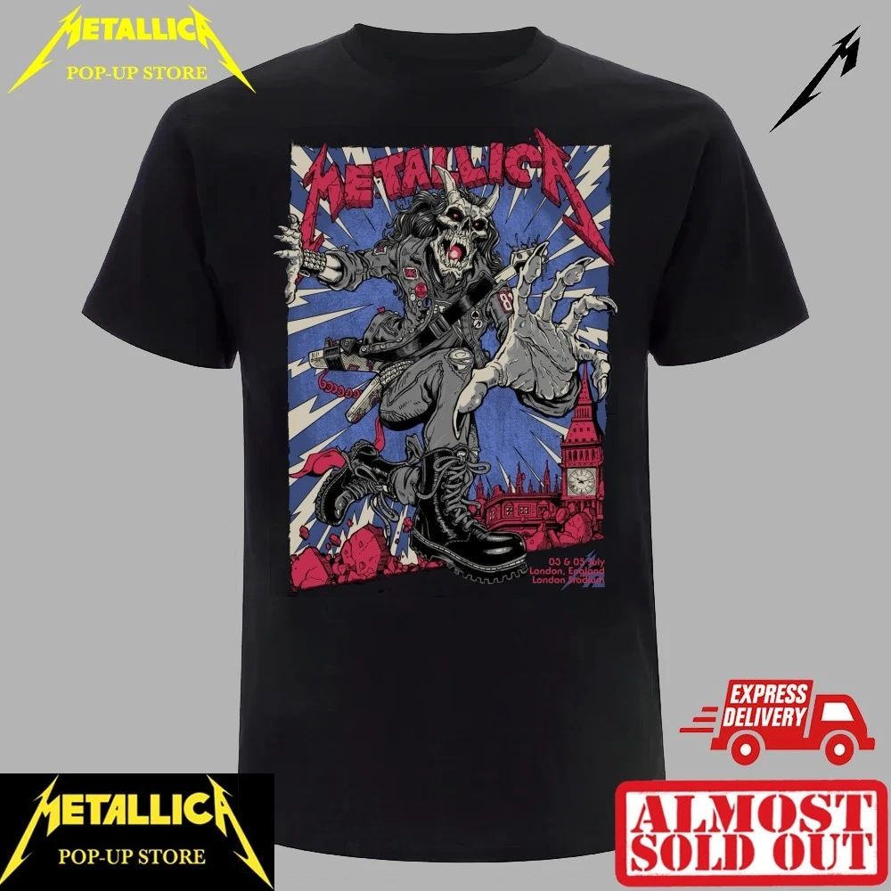 Metallica M72 London 2026 Shirt – Premium Graphic Band Tee