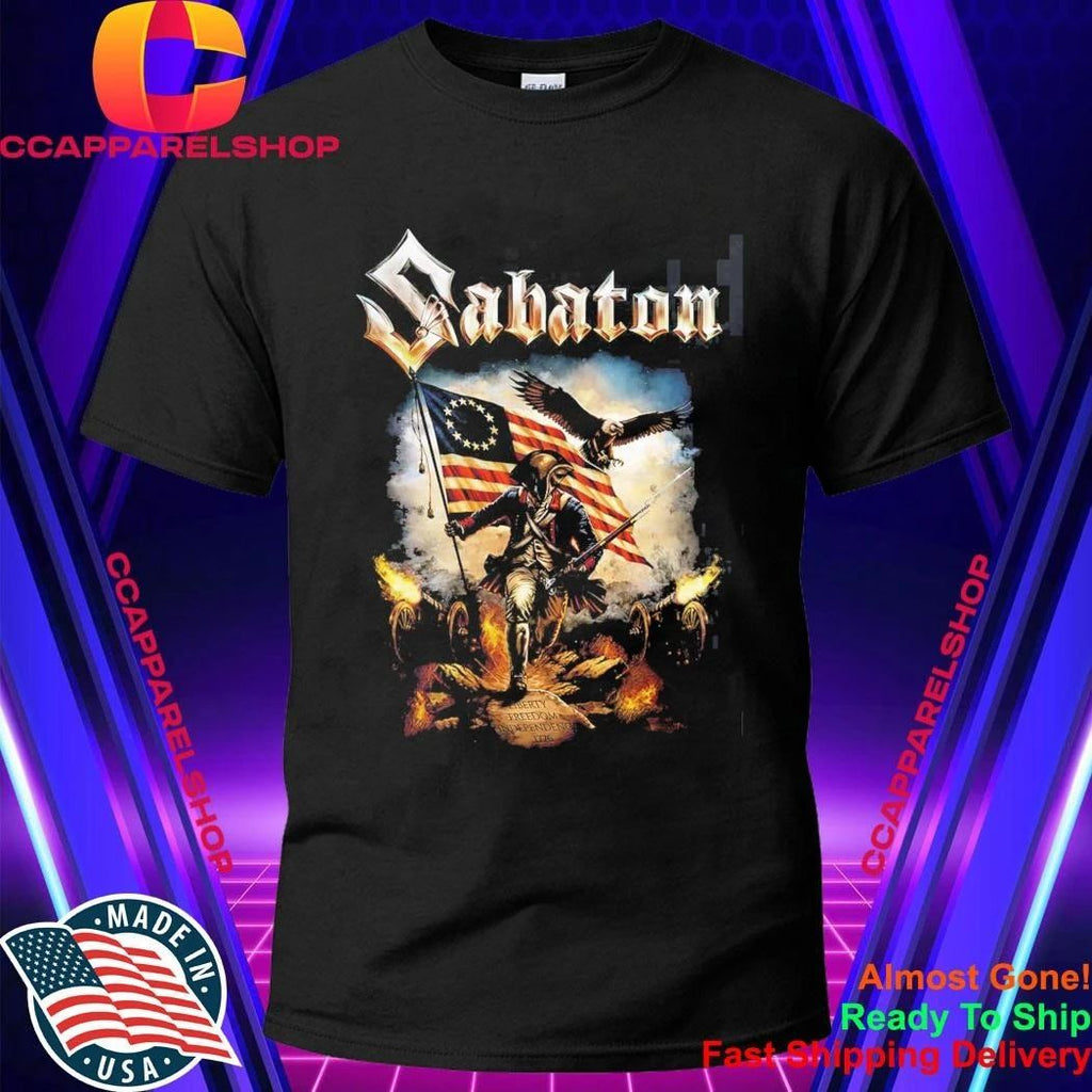 Sabaton USA Happy 4th Of July 2026 Liberty Of Death Shirt