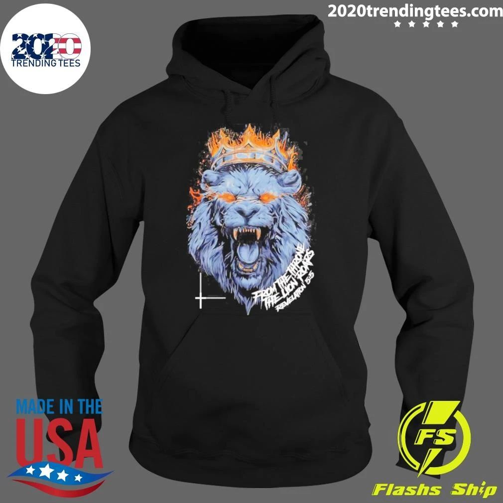 From The Throne The Lion Roars Revelation 5 5 Shirt