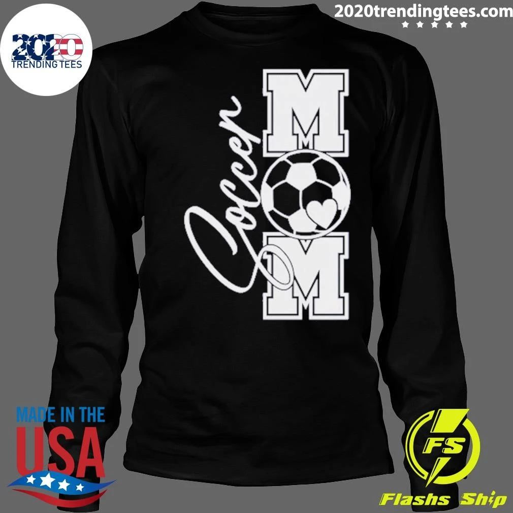 Soccer Mom Kids Name & Number Shirt