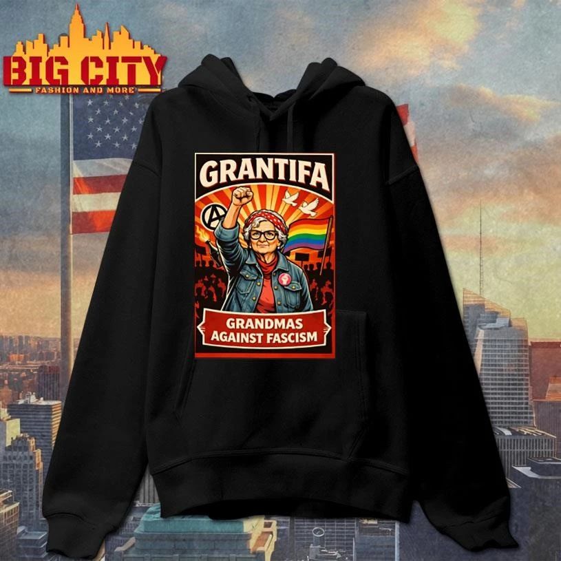 Grantifa Grandmas Against Fascism Symbol Shirt