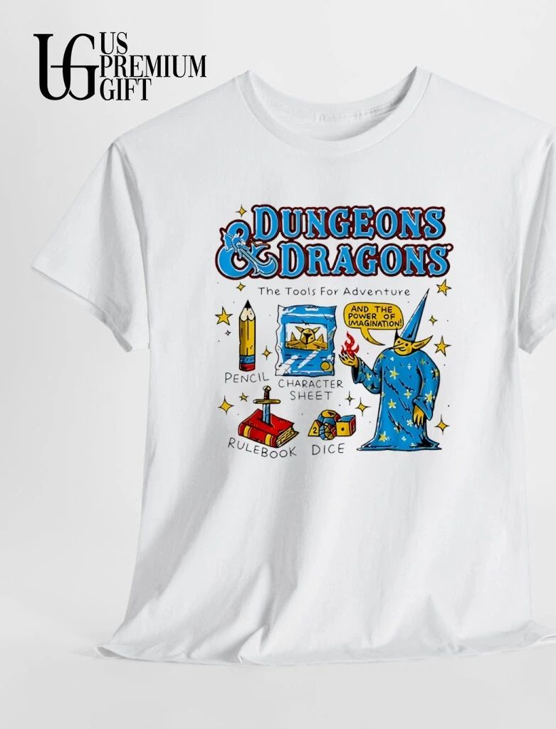 Dungeons and Dragons The Tools for Adventure and the Power of Imagination shirt