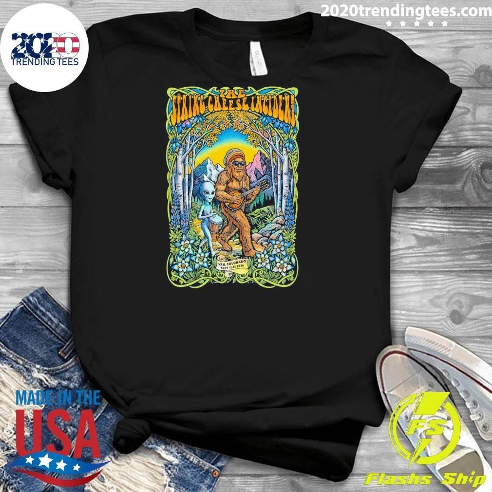 The String Cheese Incident Gerald R. Ford Amphitheater In Vail 2026 Shirt