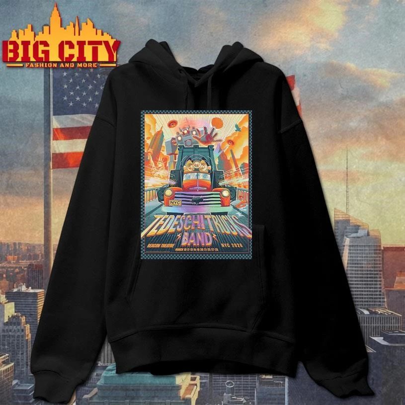 Tedeschi Trucks Band New York 2026 Tour Poster At Beacon Theatre On March 2026 Shirt
