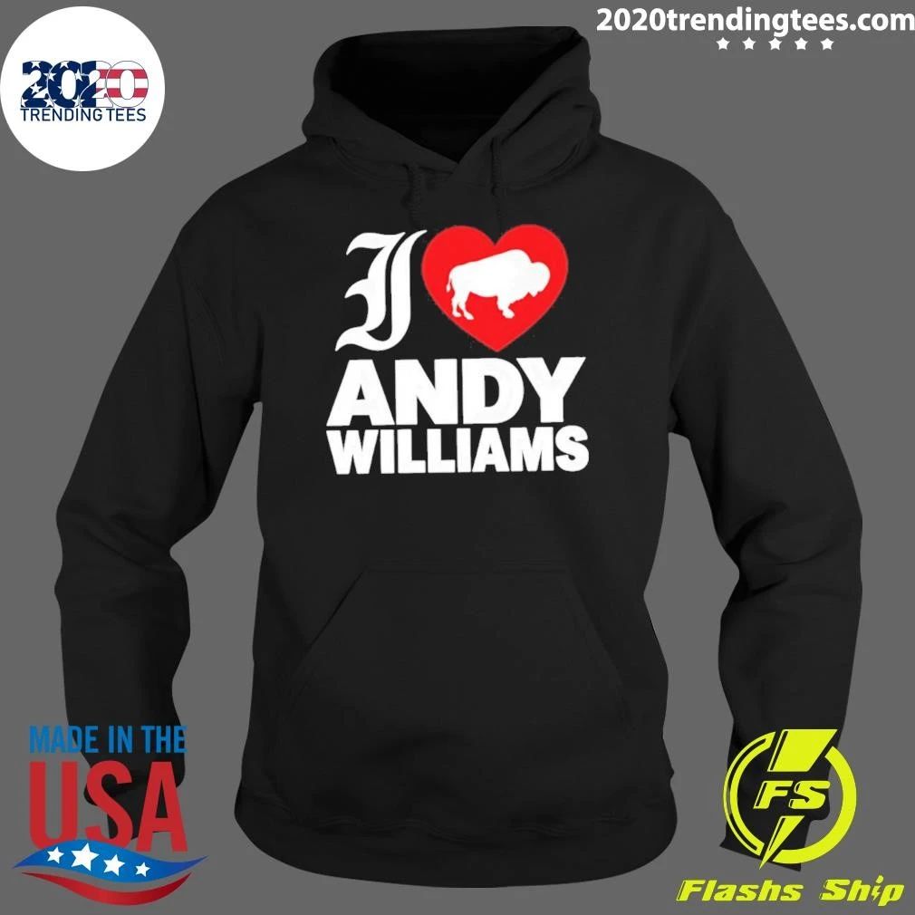 I Love Andy Williams Buffalo Shirt