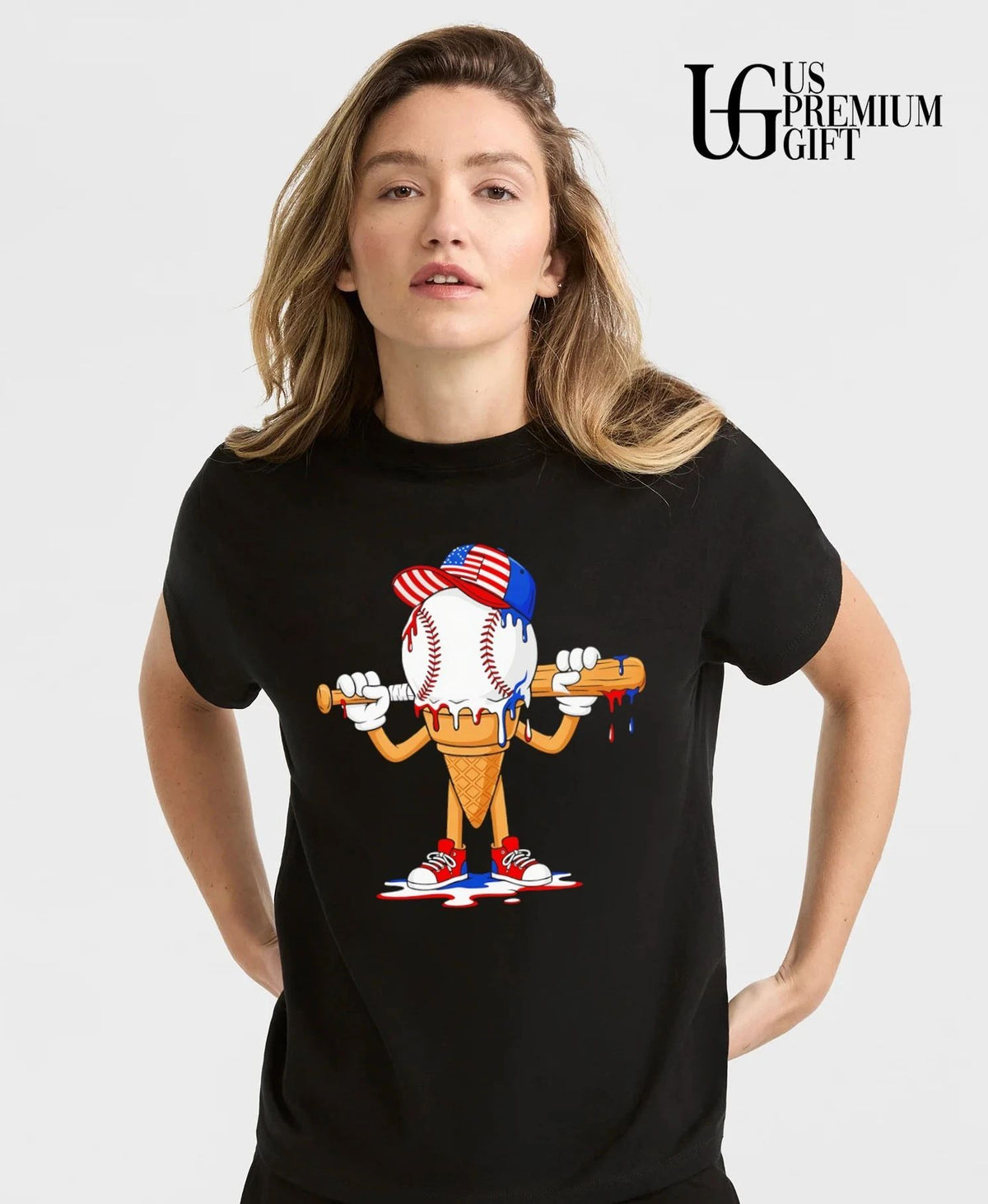 Ice Cream Baseball shirt