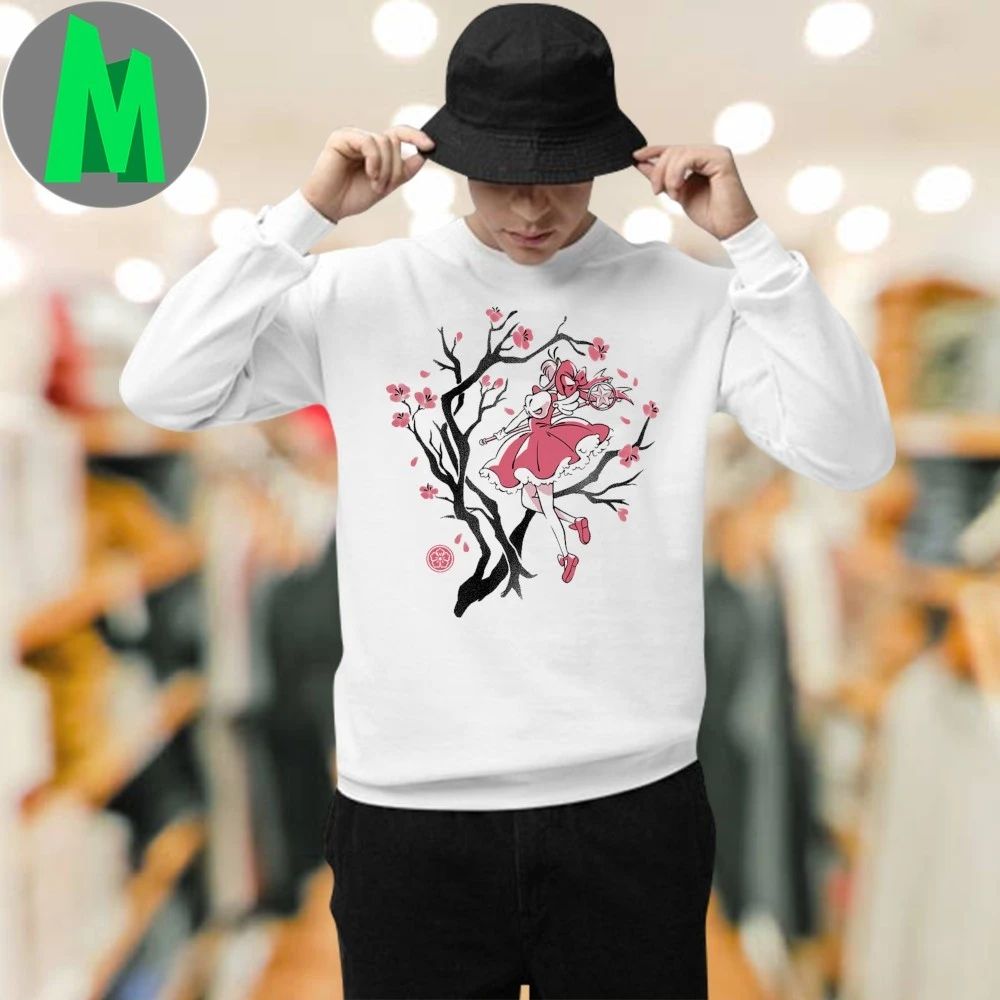 Sumie Sakura Flower Shirt
