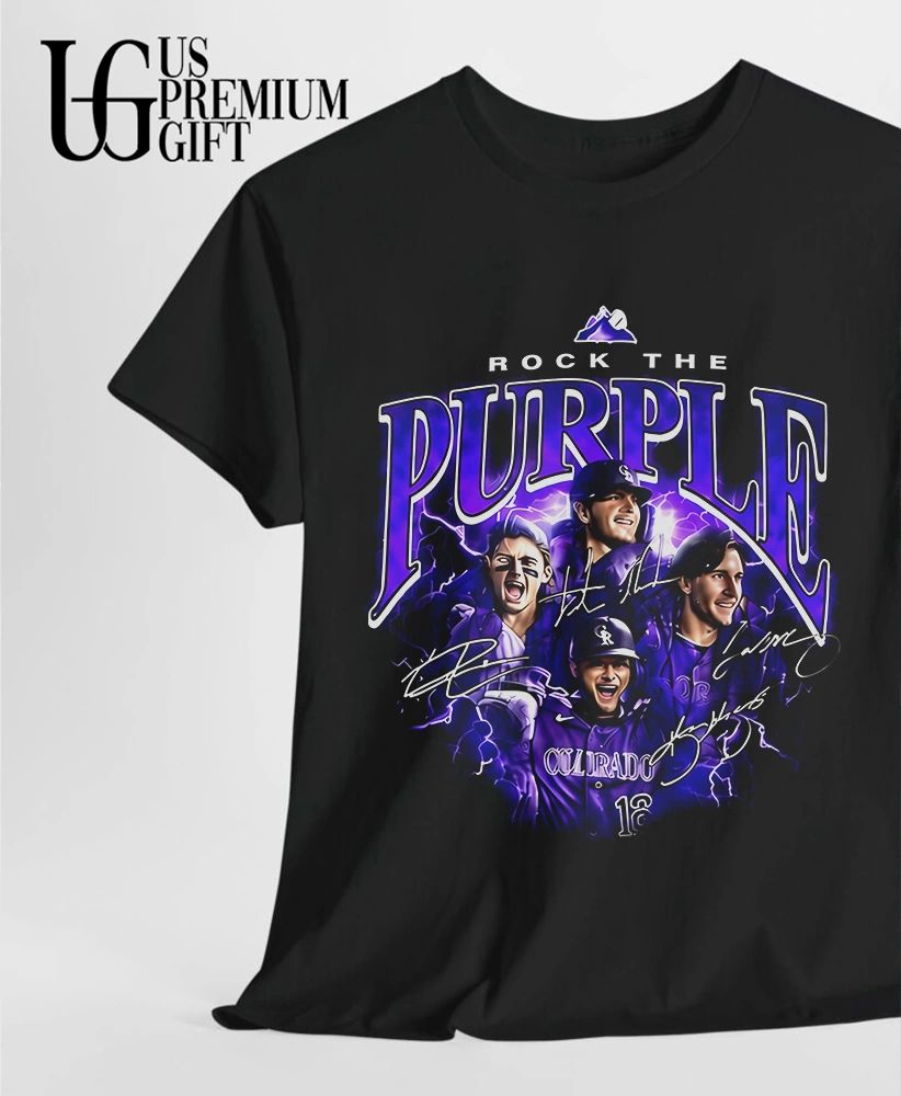 Rock The Purple Colorado Rockies baseball 2026 shirt