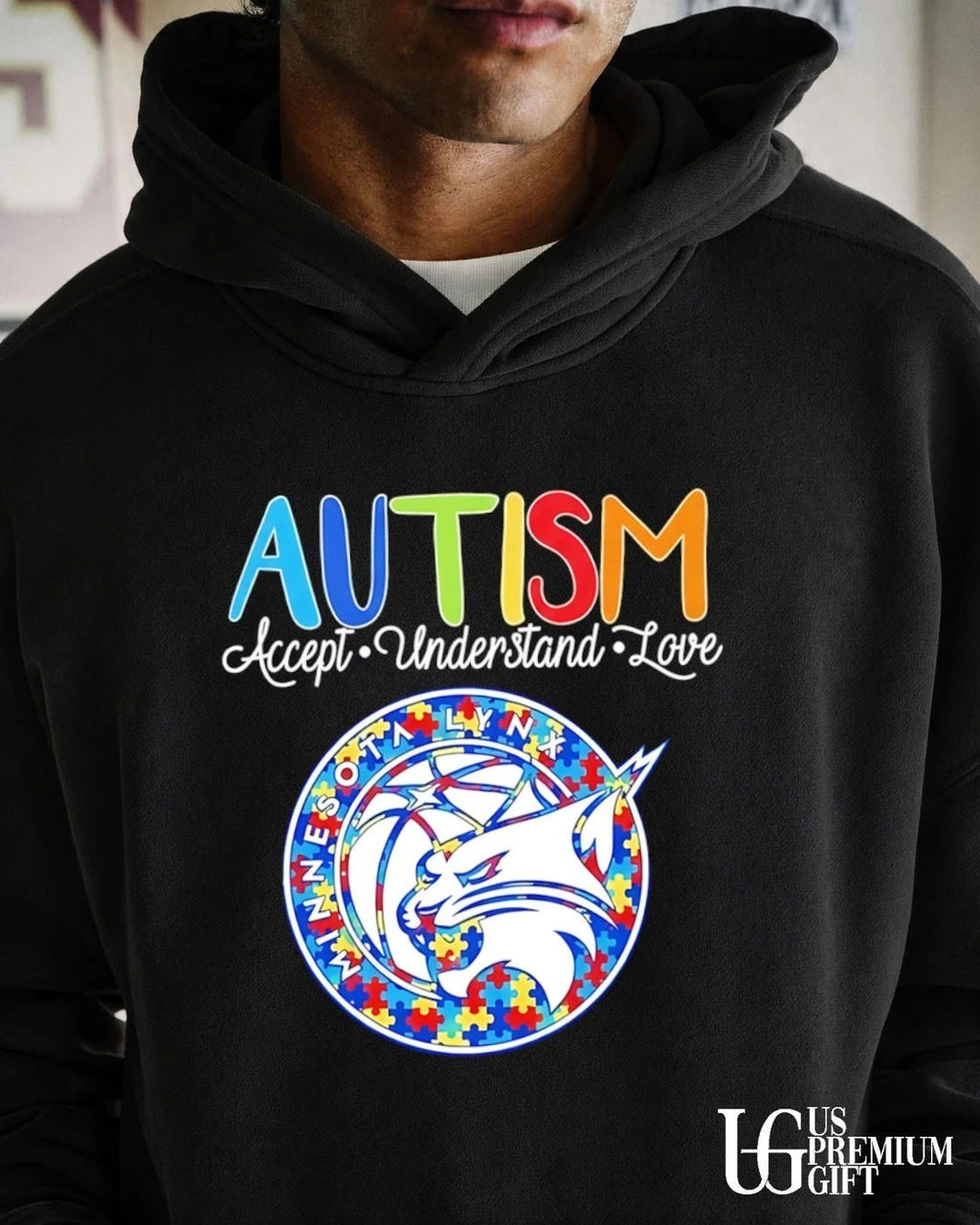 Minnesota Lynx Autism Awareness Accept Understand Love Basketball 2026 shirt