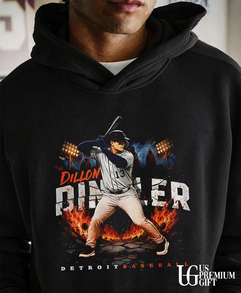 Dillon Dingler Detroit Tigers baseball 2026 Burst signature shirt