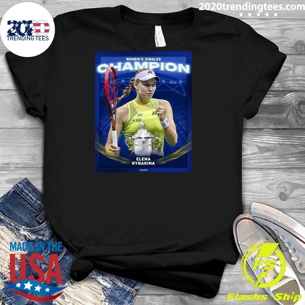 Elena Rybakina Wins 2026 US Open Crown Over Sabalenka Shirt